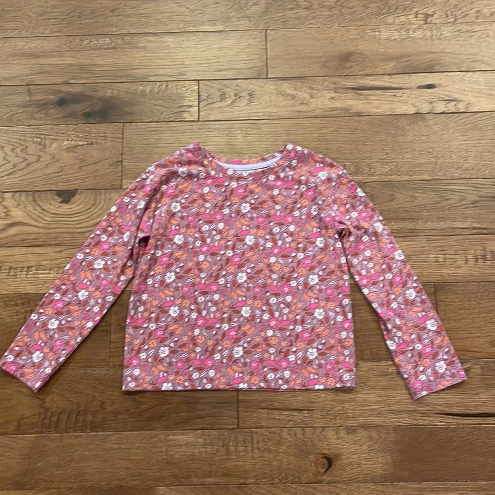 Cat & Jack Relaxed T-Shirt - Long-Sleeve Plum Purple Fall Size S 6/7 - Picture 2 of 9